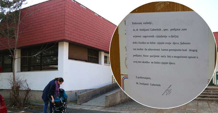FOTO Pedijatrica iz Zagreba objavila posebnu poruku za one koji ne žele cijepiti djecu